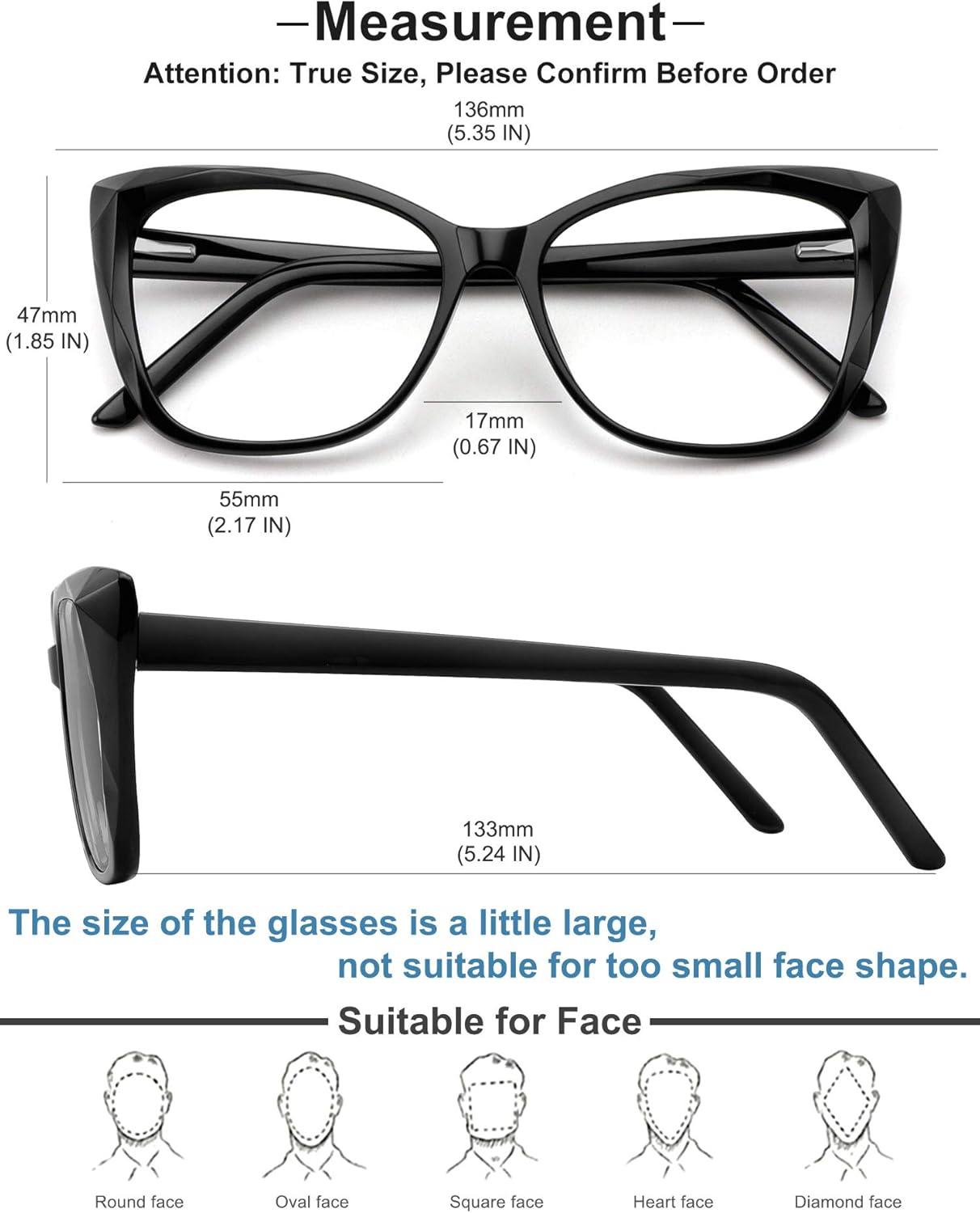 imageMEETSUN Blue Light Blocking Glasses for Women Anti Eyestrain Filter Blue Ray Oversized Computer Game GlasseBlack Frame