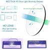 imageMEETSUN 3Pack Blue Light Blocking Glasses Anti Eye Strain Headache Sleep Better Computer Glasses UV400 Lens Black  Brown Gradient  Clear3 Pack Black  Brown Gradient  Coffee