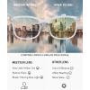 imageMEETSUN 3Pack Blue Light Blocking Glasses Anti Eye Strain Headache Sleep Better Computer Glasses UV400 Lens Black  Brown Gradient  Clear3 Pack Blackleopardclear