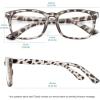 imageMEETSUN Blue Light Blocking Glasses Anti Eye Strain Headache Sleep BetterComputer Reading Glasses UV400 Transparent Lens BlackLeopardTortoise 533 Pack Blackleopardpink