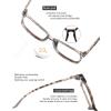 imageMEETSUN Blue Light Blocking Glasses Women Men Anti Eye Strain Headache Sleep BetterComputer Glasses UV400 Lens TortieB01 Leopard