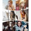 imageMEETSUN Blue Light Blocking Glasses Women Men Anti Eye Strain Headache Sleep BetterComputer Glasses UV400 Lens TortieB01 Leopard