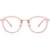 imageMEETSUN Blue Light Blocking Glasses Women for Small Face Anti Eye Strain HeadacheComputer Reading Glasses UV400 LensTransparent Pink Frame