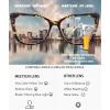 imageMEETSUN Blue Light Blocking Glasses for Women Anti Eyestrain Filter Blue Ray Oversized Computer Game GlasseLeopard Frame