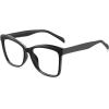 imageMEETSUN Blue Light Blocking Glasses for Women Anti Eyestrain Filter Blue Ray Oversized Computer Game GlasseZc1 Black