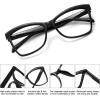 imageMEETSUN Blue Light Blocking Glasses for Women Anti Eyestrain Filter Blue Ray Oversized Computer Game GlasseZc1 Black