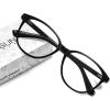 imageMEETSUN Blue Light Blocking Glasses for Women Cat Eye Blue Light Glasses TR Frame Anti Eyestrain UV Glare Computer Gaming EyeglassesBlack FrameBlack Frame