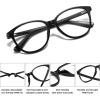 imageMEETSUN Blue Light Blocking Glasses for Women Cat Eye Blue Light Glasses TR Frame Anti Eyestrain UV Glare Computer Gaming EyeglassesBlack FrameBlack Frame