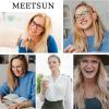 imageMEETSUN Blue Light Blocking Glasses for Women Cat Eye Blue Light Glasses TR Frame Anti Eyestrain UV Glare Computer Gaming EyeglassesBlack FrameBlack Frame