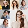 imageMEETSUN Blue Light Blocking Glasses for Women Cateye Vintage Square Computer Gaming Glasses UV400Black