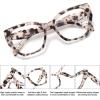 imageMEETSUN Blue Light Blocking Glasses for Women Cateye Vintage Square Computer Gaming Glasses UV400Cream Tortoise