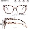 imageMEETSUN Blue Light Blocking Glasses for Women Cateye Vintage Square Computer Gaming Glasses UV400Cream Tortoise