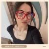 imageMEETSUN Blue Light Blocking Glasses for Women Cateye Vintage Square Computer Gaming Glasses UV400Red