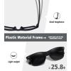 imageMEETSUN Classic Polarized Sunglasses for Women Men Trendy Retro Sun Glasses for Driving UV Protection 3 Pack3 Pack Black