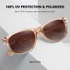 imageMEETSUN Classic Polarized Sunglasses for Women Men Trendy Retro Sun Glasses for Driving UV Protection 3 Pack3 Pack BlackLeopard BrownBrown
