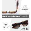 imageMEETSUN Classic Polarized Sunglasses for Women Men Trendy Retro Sun Glasses for Driving UV Protection 3 Pack3 Pack BlackLeopard BrownLeopard Grey