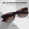 imageMEETSUN Classic Polarized Sunglasses for Women Men Trendy Retro Sun Glasses for Driving UV Protection 3 Pack3 Pack BlackLeopard BrownLeopard Grey