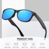 imageMEETSUN Classic Polarized Sunglasses for Women Men Trendy Retro Sun Glasses for Driving UV Protection 3 Pack3 Pack Blue MirroredGreen MirroredRed Mirrored
