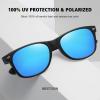 imageMEETSUN Classic Polarized Sunglasses for Women Men Trendy Retro Sun Glasses for Driving UV Protection 3 Pack3 Pack Blue MirroredGreen MirroredRed Mirrored