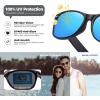 imageMEETSUN Classic Polarized Sunglasses for Women Men Trendy Retro Sun Glasses for Driving UV Protection 3 Pack3 Pack Blue MirroredGreen MirroredRed Mirrored