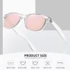 imageMEETSUN Classic Polarized Sunglasses for Women Men Trendy Retro Sun Glasses for Driving UV Protection 3 Pack3 Pack Blue MirroredPurple MirroredPink Mirrored