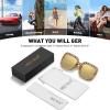 imageMEETSUN Elton Square Rhinestone Sunglasses  Oversized Bling for Women with Diamond Frames  70s Retro for Beach ampamp DiscoBrown FrameBrown Lens