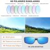 imageMEETSUN Fit Over Glasses Sunglasses for Men WomenWrap Around Sunglasses Polarized UV400 ProtectionClear Gray Frameblue Mirror Lens