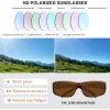 imageMEETSUN Fit Over Glasses Sunglasses for Men WomenWrap Around Sunglasses Polarized UV400 ProtectionLeopard Framebrown Lens