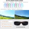 imageMEETSUN Fit Over Glasses Sunglasses for Men WomenWrap Around Sunglasses Polarized UV400 ProtectionLeopard Framegray Lens