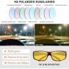imageMEETSUN Fit Over Glasses Sunglasses for Men WomenWrap Around Sunglasses Polarized UV400 ProtectionLeopard Framenight Vision Lens