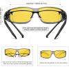 imageMEETSUN Fit Over Glasses Sunglasses for Men WomenWrap Around Sunglasses Polarized UV400 ProtectionZ1transparent Gray Framenight Vision Lens