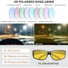 imageMEETSUN Fit Over Glasses Sunglasses for Men WomenWrap Around Sunglasses Polarized UV400 ProtectionZ1transparent Gray Framenight Vision Lens
