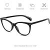 imageMEETSUN Non Prescription Glasses Frames For WomenRetro Cateye Fake Eyeglasses HD Clear LensBlack Frame Clear Lens