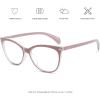 imageMEETSUN Non Prescription Glasses Frames For WomenRetro Cateye Fake Eyeglasses HD Clear LensCameo Brown Frame