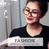 imageMEETSUN Non Prescription Glasses Frames For WomenRetro Cateye Fake Eyeglasses HD Clear LensDark Red Frame Clear Lens