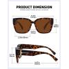 imageMEETSUN Oversized Fit Over Glasses Sunglasses for Women Men Large Trendy Polarized Sunglasses for Driving UV ProtectionXlbrown Tortoise Framebrown Lens