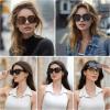 imageMEETSUN Oversized Fit Over Glasses Sunglasses for Women Men Large Trendy Polarized Sunglasses for Driving UV ProtectionXlgrey Leopard Framegrey Lens