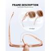 imageMEETSUN Oversized Fit Over Glasses Sunglasses for Women Men Large Trendy Polarized Sunglasses for Driving UV ProtectionXllight Brown Framebrown Lens