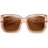 imageMEETSUN Oversized Fit Over Glasses Sunglasses for Women Men Large Trendy Polarized Sunglasses for Driving UV ProtectionXllight Brown Framebrown Lens