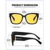 imageMEETSUN Oversized Fit Over Glasses Sunglasses for Women Men Large Trendy Polarized Sunglasses for Driving UV ProtectionXlnight Vision
