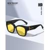 imageMEETSUN Oversized Fit Over Glasses Sunglasses for Women Men Large Trendy Polarized Sunglasses for Driving UV ProtectionXlnight Vision