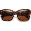 imageMEETSUN Oversized Fit Over Glasses Sunglasses for Women Men Large Trendy Polarized Sunglasses for Driving UV ProtectionXltortoise Framebrown Lens