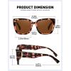 imageMEETSUN Oversized Fit Over Glasses Sunglasses for Women Men Large Trendy Polarized Sunglasses for Driving UV ProtectionXltortoise Framebrown Lens