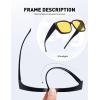 imageMEETSUN Oversized Fit Over Glasses Sunglasses for Women Men Trendy Polarized UV Protection Sun Glasses for DrivingNight Vision