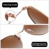 imageMEETSUN Polarized Hexagon Sunglasses for Women Men Polygon Square Sun Glasses UV400 Protection Metal Frame3pack Gold Graygradient Brown Lensgradient Gray Lens