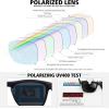 imageMEETSUN Polarized Sunglasses For Men Women UV Protection Square Frame Sport Fishing Driving Sunglasses3 Pack BlackIce BlueBrown