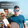 imageMEETSUN Polarized Sunglasses For Men Women UV Protection Square Frame Sport Fishing Driving Sunglasses3 Pack BlackIce BlueRed