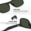imageMEETSUN Polarized Sunglasses For Men Women UV Protection Square Frame Sport Fishing Driving Sunglasses4 Pack BlackIce BlueRed