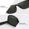 imageMEETSUN Polarized Sunglasses For Men Women UV Protection Square Frame Sport Fishing Driving SunglassesBlackSilver Mirrored