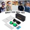 imageMEETSUN Polarized Sunglasses for Men Women Sports Driving Fishing Glasses UV400 Protection2 Packblack Graygreen Mirror Lens